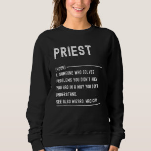Priester Definition Shirts Lustiger Jobtitel