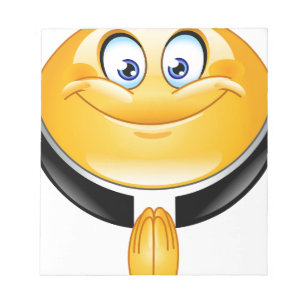 Priester Emoji Notizblock