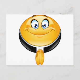 Priester Emoji Postkarte