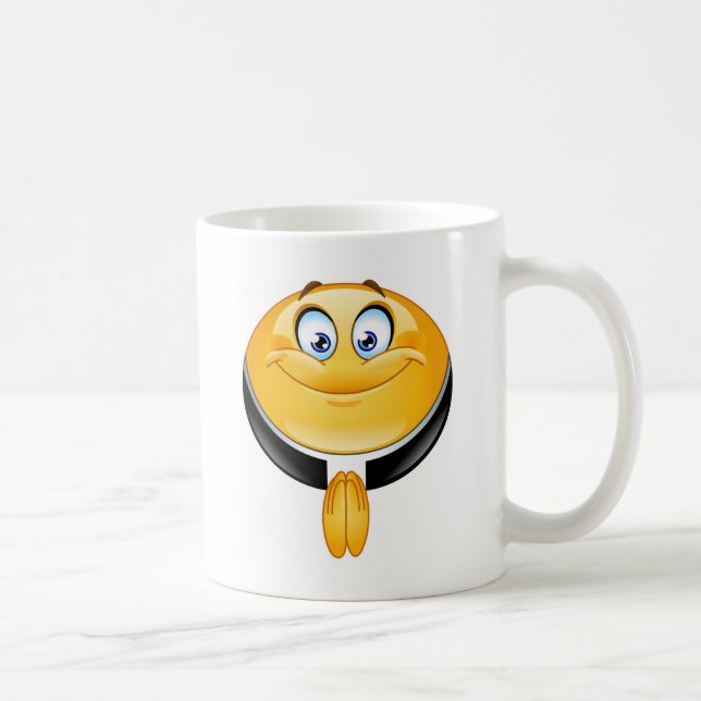 Priester Emoji Tasse (Rechts)