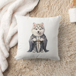 Priester King Siberian Husky Dog Kissen