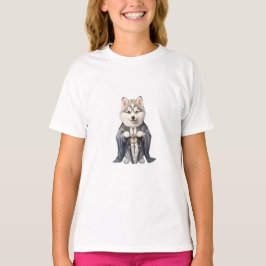 Priester King Siberian Husky Dog T-Shirt
