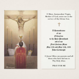 PRIESTER-KLASSIFIKATIONS-HEILIGE KARTEN