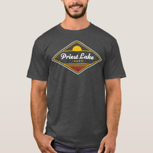 Priester Lake Idaho Priest Camping Ristorante da V T-Shirt
