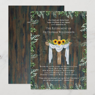 Priester Pastor Deacon Minister für Ruhestand Sonn