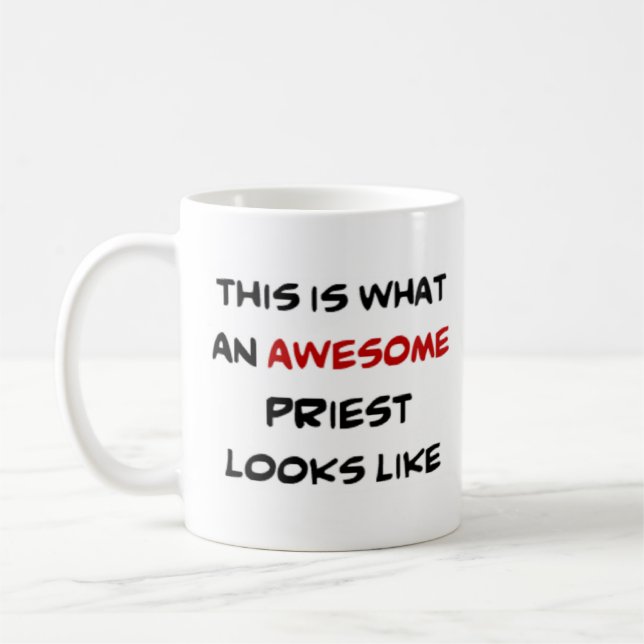 Priester, phantastisch kaffeetasse (Links)
