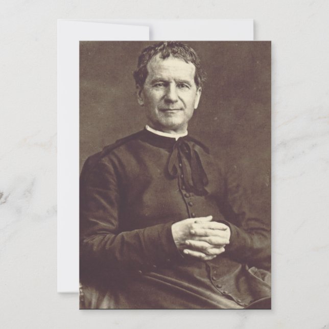 Priester von Saint John Bosco Einladung (Vorderseite)