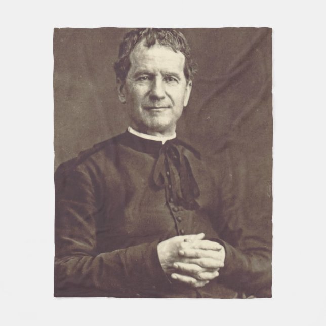 Priester von Saint John Bosco Fleecedecke (Vorderseite)