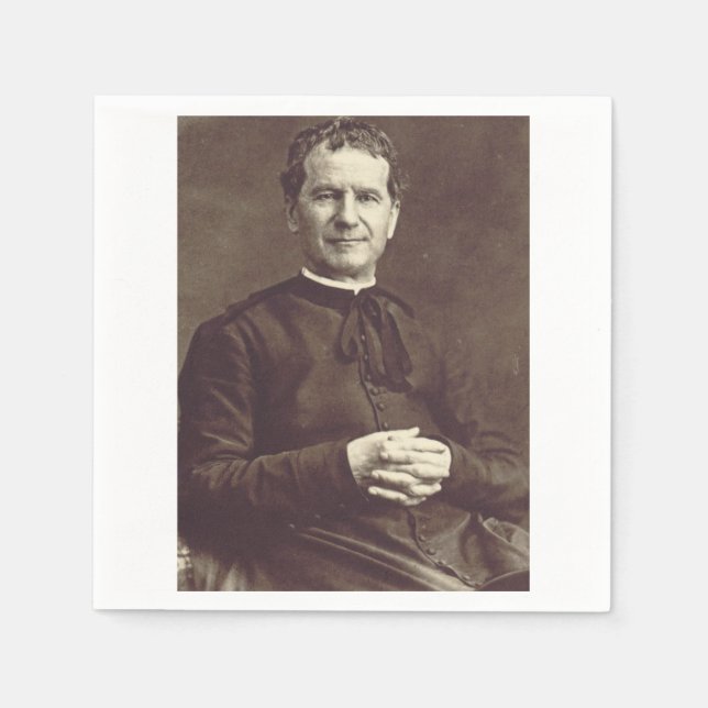 Priester von Saint John Bosco Serviette (Vorderseite)