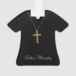 Priester-Weihnachtsverzierung Ornament