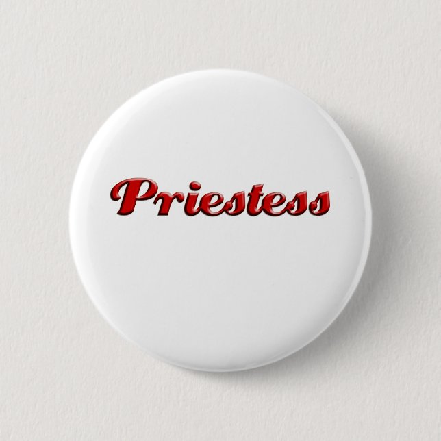 Priesterin Button (Vorderseite)