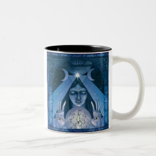 Priesterin Zweifarbige Tasse