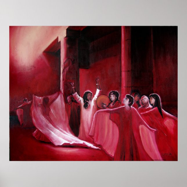 Priesterinnen der Blutsysterien Poster (Vorne)