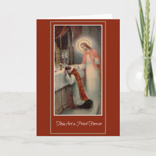 Priesterjubiläum Priesterweihe Jesus Karte