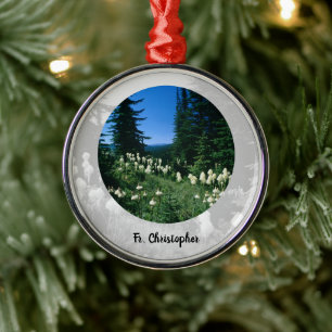 Priesterlandschaft Personalisiert Ornament Aus Metall