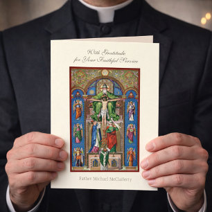 Priestermesse Würdigungsgebet Karte