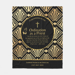 Priesterordinierung Neuer Priester neu Ordiniert Fleecedecke