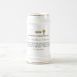 Priesterordung Jubiläum Tasse - persönliche