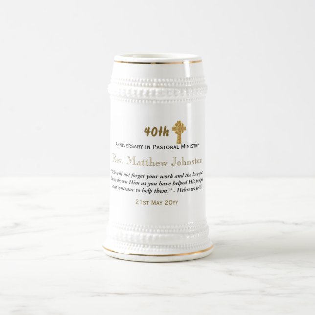 Priesterordung Jubiläum Tasse - persönliche (Mittel)