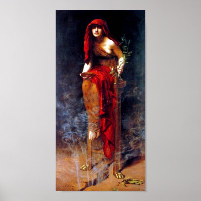 Priestess of Delphi ~ Poster (Vorne)