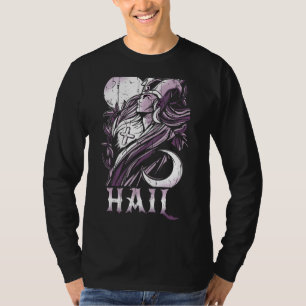 Priestess Witz Tarot Occult Club Goblincore Hail T-Shirt