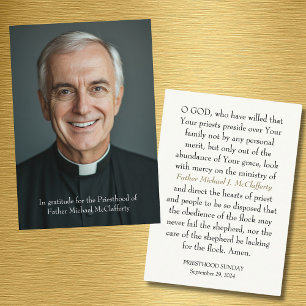 PRIESTHOOD SONNTAG PERSONALISIERT PRAYER CARDS PLATZKARTE