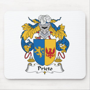 Prieto Familienwappen Mousepad