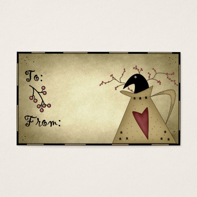 Prim Crow in einer Wasserdose - Giftmarken (Vorderseite)