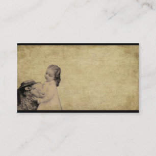 prim Geschäfts-Karten lil Mädchens u. lil Lamms Visitenkarte