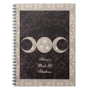 Prim Mond-Entwurfs-Buch von Schatten BOS Grimoire Notizblock