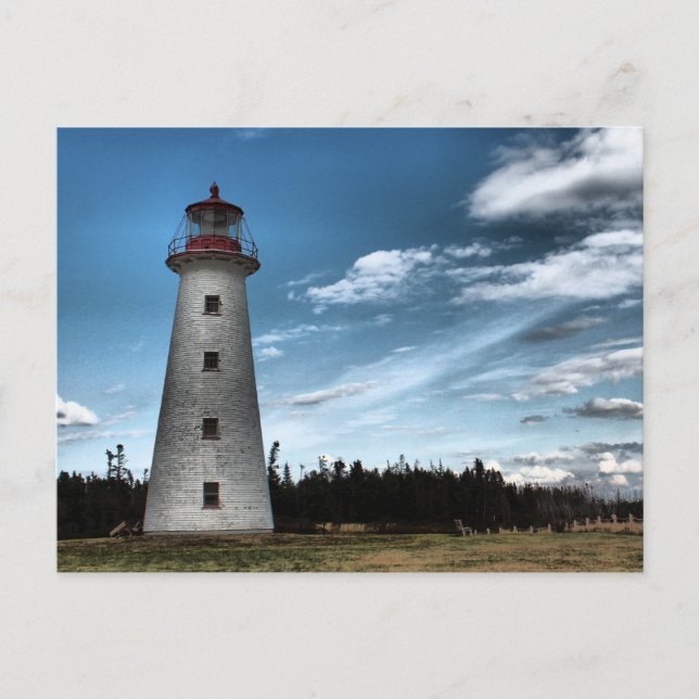 Prim Point Lighthouse Postkarte (Vorderseite)