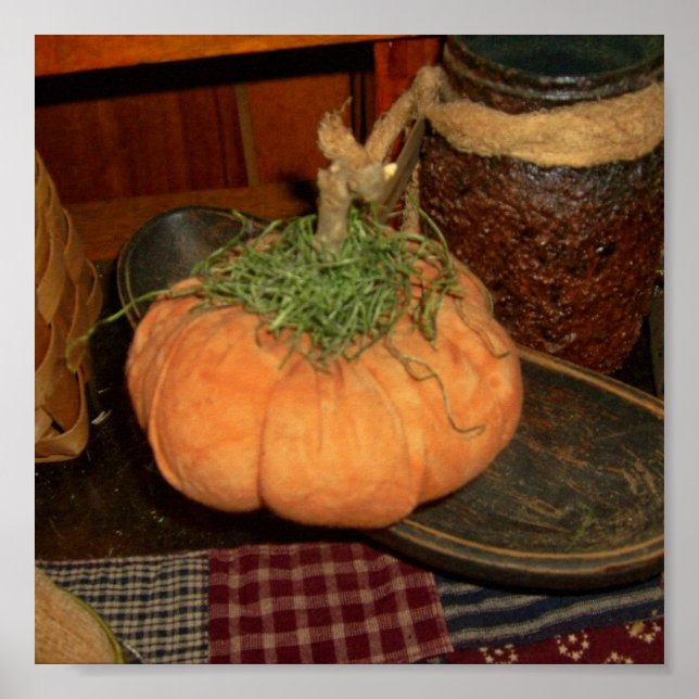 Prim Pumpkin Ansammlung Poster (Vorne)