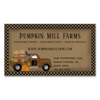 PRIM PUMPKIN LANDWIRTSCHAFT VINTAG LKW LAND MAGNET