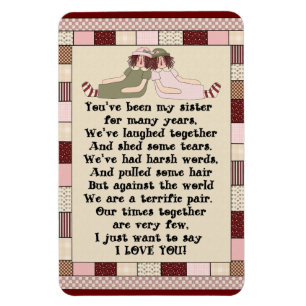 Prim Sisters Magnetmagnet Magnet