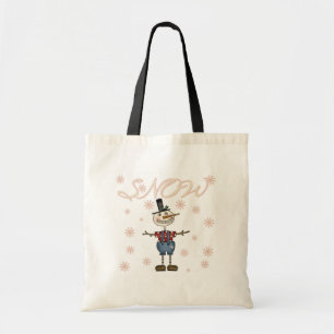Prim Snowman Tshirts und Geschenke Tragetasche