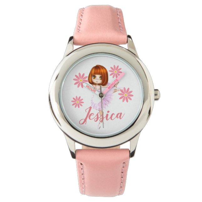 Prima Ballerina Custom Armbanduhr (Vorderseite)