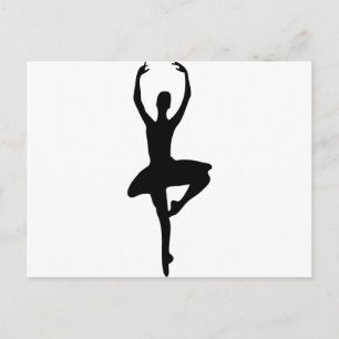 Prima-Ballerina-Ikone Postkarte