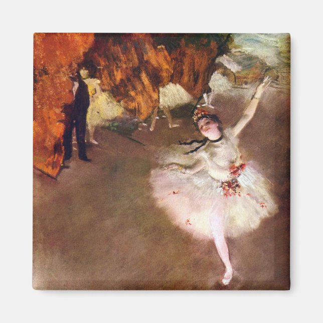 Prima Ballerina, Rosita Mauri von Edgar Degas Magnet (Vorne)