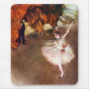 Prima Ballerina, Rosita Mauri von Edgar Degas Mousepad