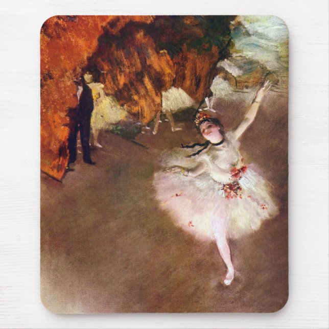 Prima Ballerina, Rosita Mauri von Edgar Degas Mousepad (Vorne)