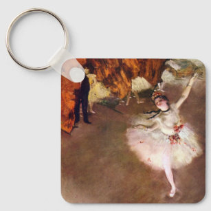 Prima Ballerina, Rosita Mauri von Edgar Degas Schlüsselanhänger