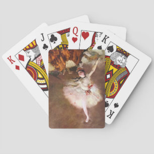 Prima Ballerina, Rosita Mauri von Edgar Degas Spielkarten