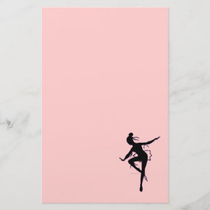 Prima Ballerina-Silhouette-Briefpapier Briefpapier