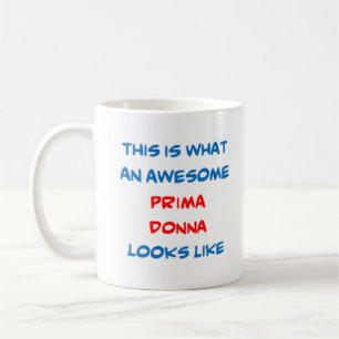 Prima donna, phantastisch kaffeetasse