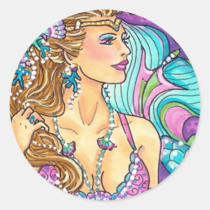 Prima Donna Runder Aufkleber