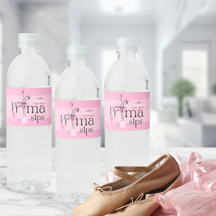 Prima Sips Wasserflaschenetikett
