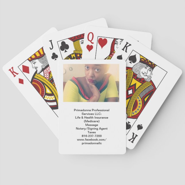 Primadonna Spielkarten (Rückseite)