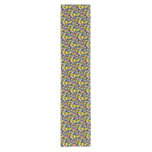Primär-Happy-Face Beads,YELLO-TABLE RUNNER 14x72 Kurzer Tischläufer