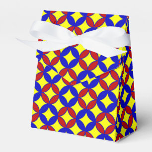 PrimärCircles-8-GASTGESCHENK BOX, Zelt-Stil Geschenkschachtel