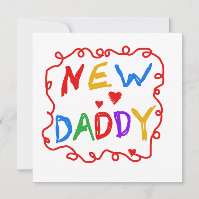 Primäre Farben - Geschenke von New Daddy (Vorderseite)